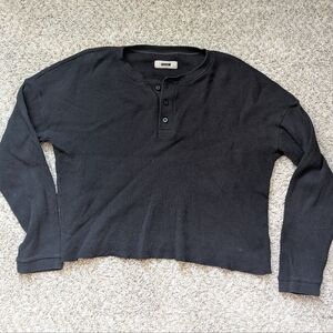 Cropped Henley Top Everlane